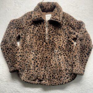 Abercrombie & Fitch Leopard Print Jacket